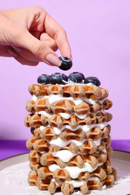 Blueberry Protein Cassava Waffle