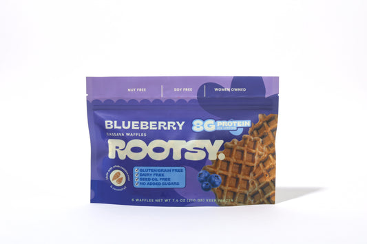 Blueberry Protein Cassava Waffle