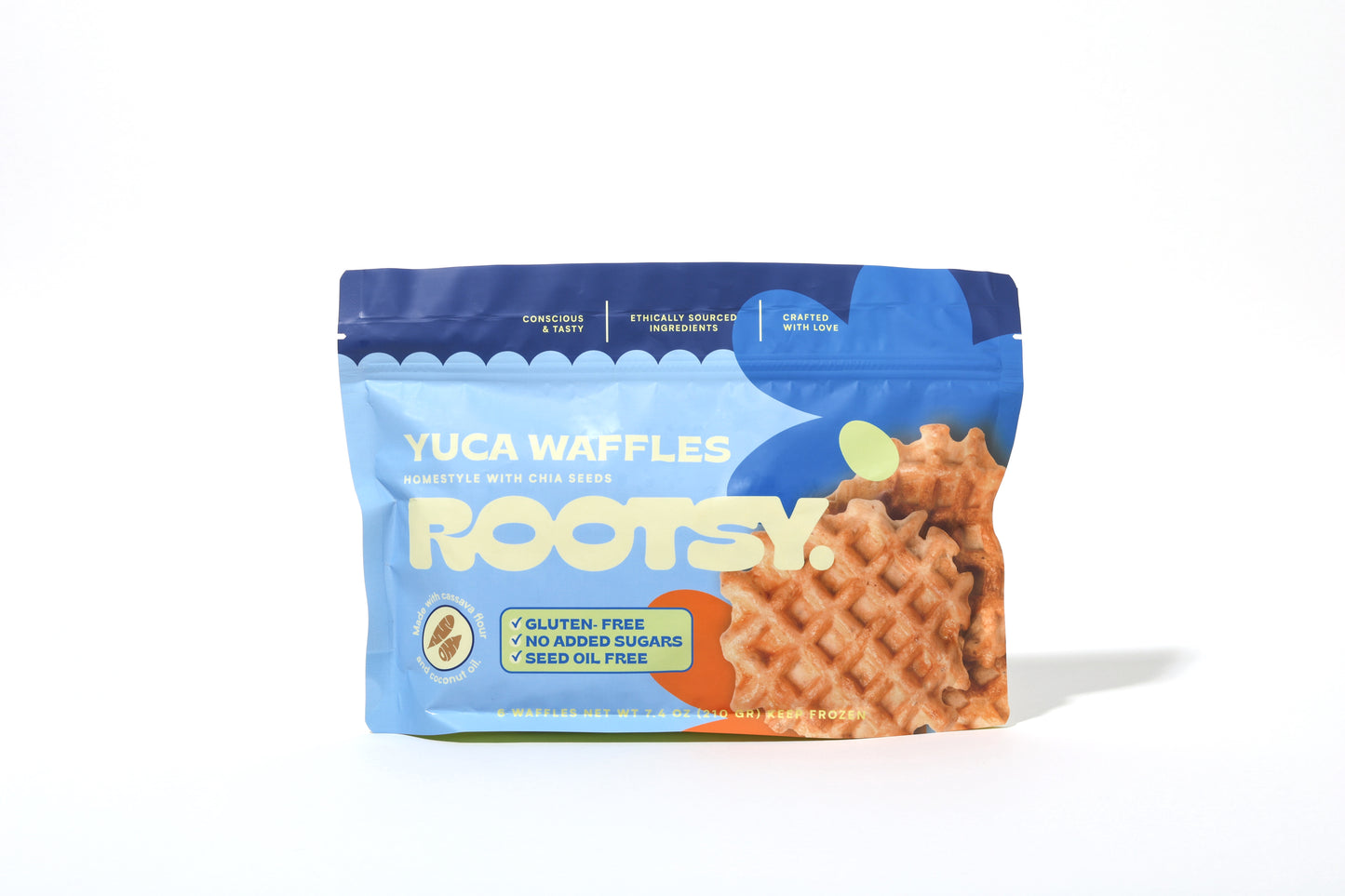Homestyle Cassava Waffles - (4 Bags)
