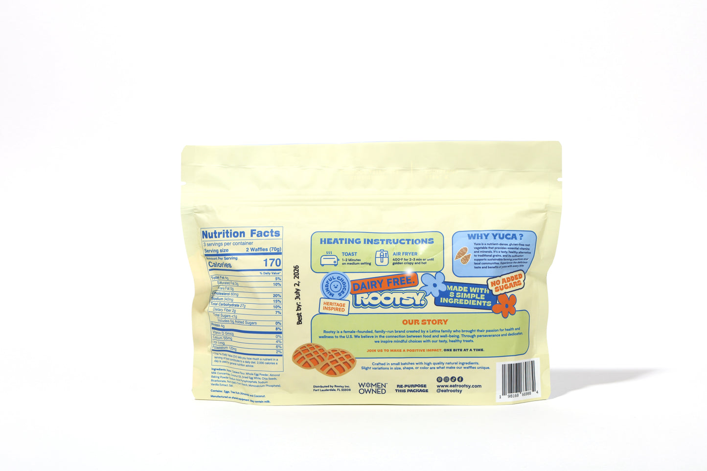 Homestyle Cassava Waffles - (4 Bags)