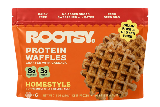 Homestyle Cassava Waffles - (6 Bags)
